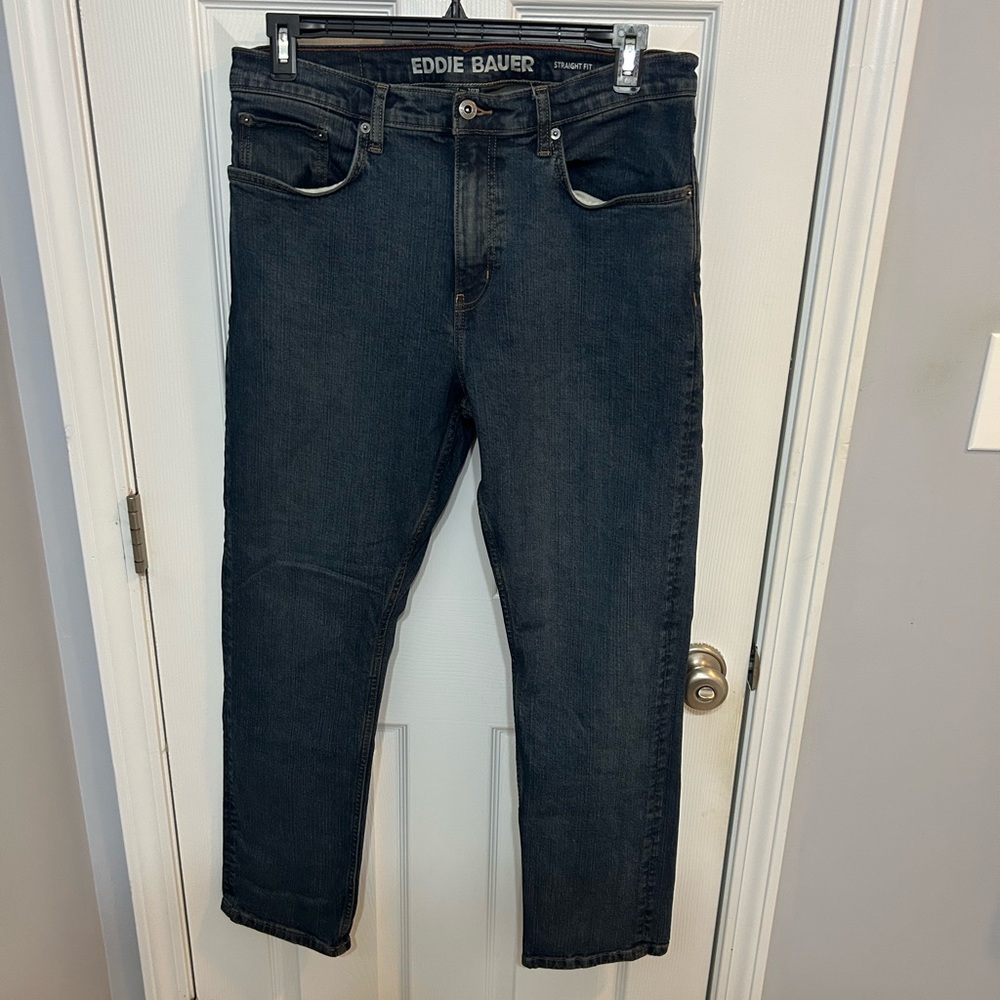 Eddie Bauer Blue Denim Jeans. Size 34x30